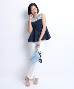 JUSGLITTY(ジャスグリッティー) |センタープレス美脚デニム