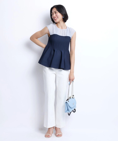 JUSGLITTY(ジャスグリッティー) |センタープレス美脚デニム