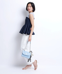 JUSGLITTY(ジャスグリッティー) |センタープレス美脚デニム