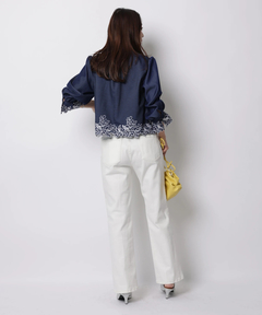 JUSGLITTY(ジャスグリッティー) |センタープレス美脚デニム