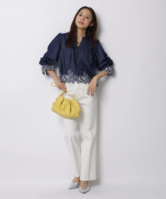 JUSGLITTY(ジャスグリッティー) |センタープレス美脚デニム