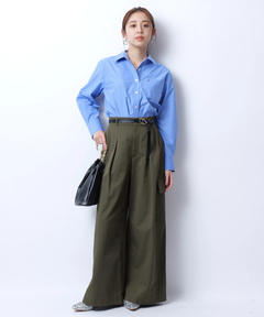 JUSGLITTY(ジャスグリッティー) |刺繍入りシャツ