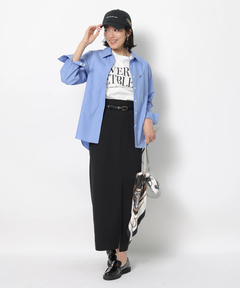 JUSGLITTY(ジャスグリッティー) |刺繍入りシャツ