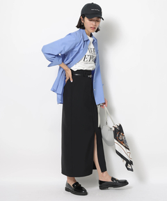 JUSGLITTY(ジャスグリッティー) |刺繍入りシャツ