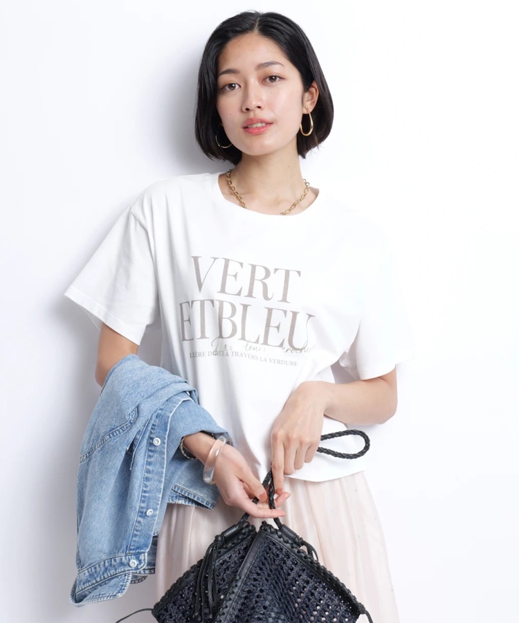 クロップドロゴTシャツ | Tシャツ・カットソー | JUSGLITTY（ジャス  