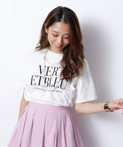 新品　アルページュストーリー　ロゴ　Tシャツ　カットソー　ジャスグリッティー　白 JUSGLITTY（ジャスグリッティー） │【公式通販】Arpege story