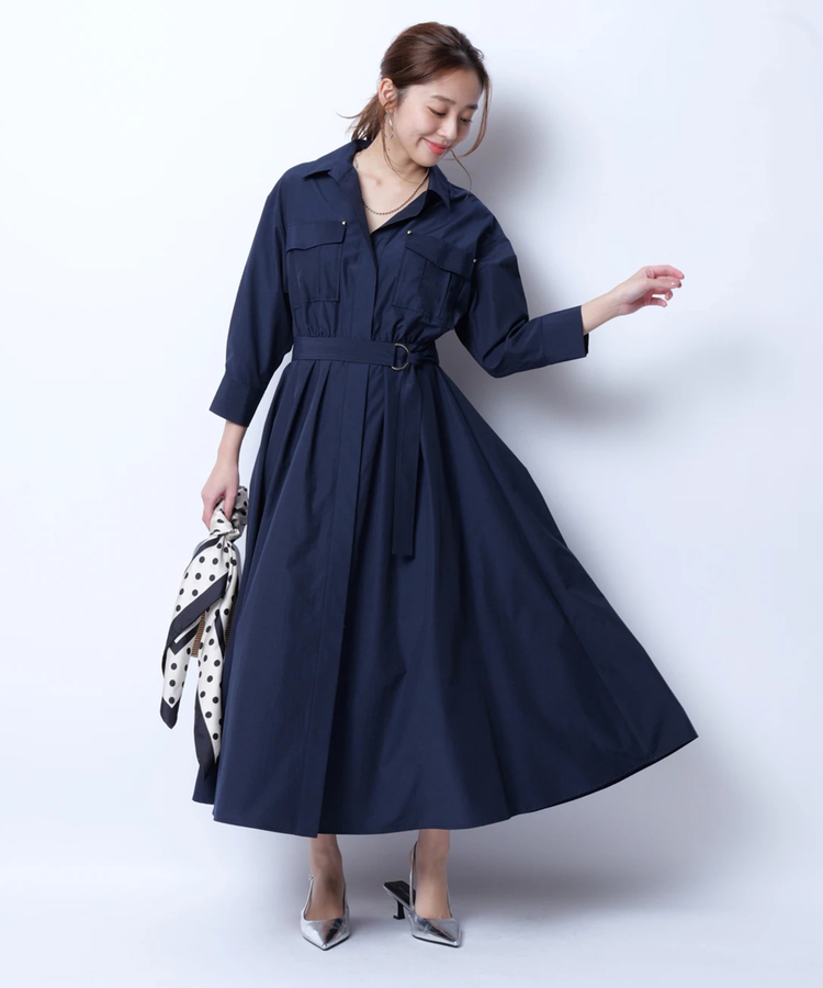 JUSGLITTY(ジャスグリッティー) |《有楽町マルイ限定》ワークシャツワンピース
