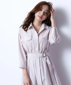 JUSGLITTY(ジャスグリッティー) |《有楽町マルイ限定》ワークシャツワンピース