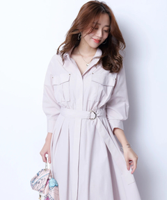JUSGLITTY(ジャスグリッティー) |《有楽町マルイ限定》ワークシャツワンピース