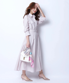 JUSGLITTY(ジャスグリッティー) |《有楽町マルイ限定》ワークシャツワンピース