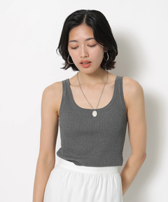 JUSGLITTY(ジャスグリッティー) |ニットタンクトップ