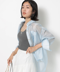 JUSGLITTY(ジャスグリッティー) |ニットタンクトップ