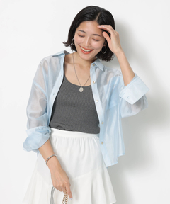 JUSGLITTY(ジャスグリッティー) |ニットタンクトップ