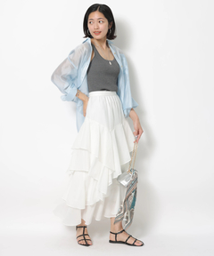 JUSGLITTY(ジャスグリッティー) |ニットタンクトップ