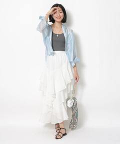 JUSGLITTY(ジャスグリッティー) |ニットタンクトップ