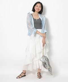 JUSGLITTY(ジャスグリッティー) |ニットタンクトップ