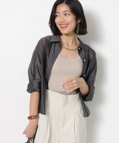 JUSGLITTY(ジャスグリッティー) |ニットタンクトップ