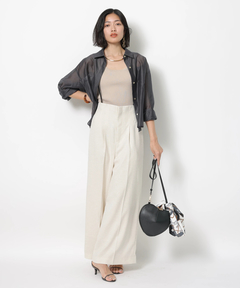 JUSGLITTY(ジャスグリッティー) |ニットタンクトップ