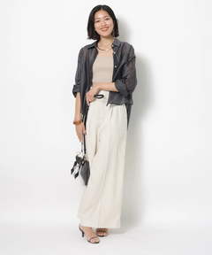 JUSGLITTY(ジャスグリッティー) |ニットタンクトップ