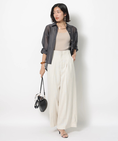 JUSGLITTY(ジャスグリッティー) |ニットタンクトップ