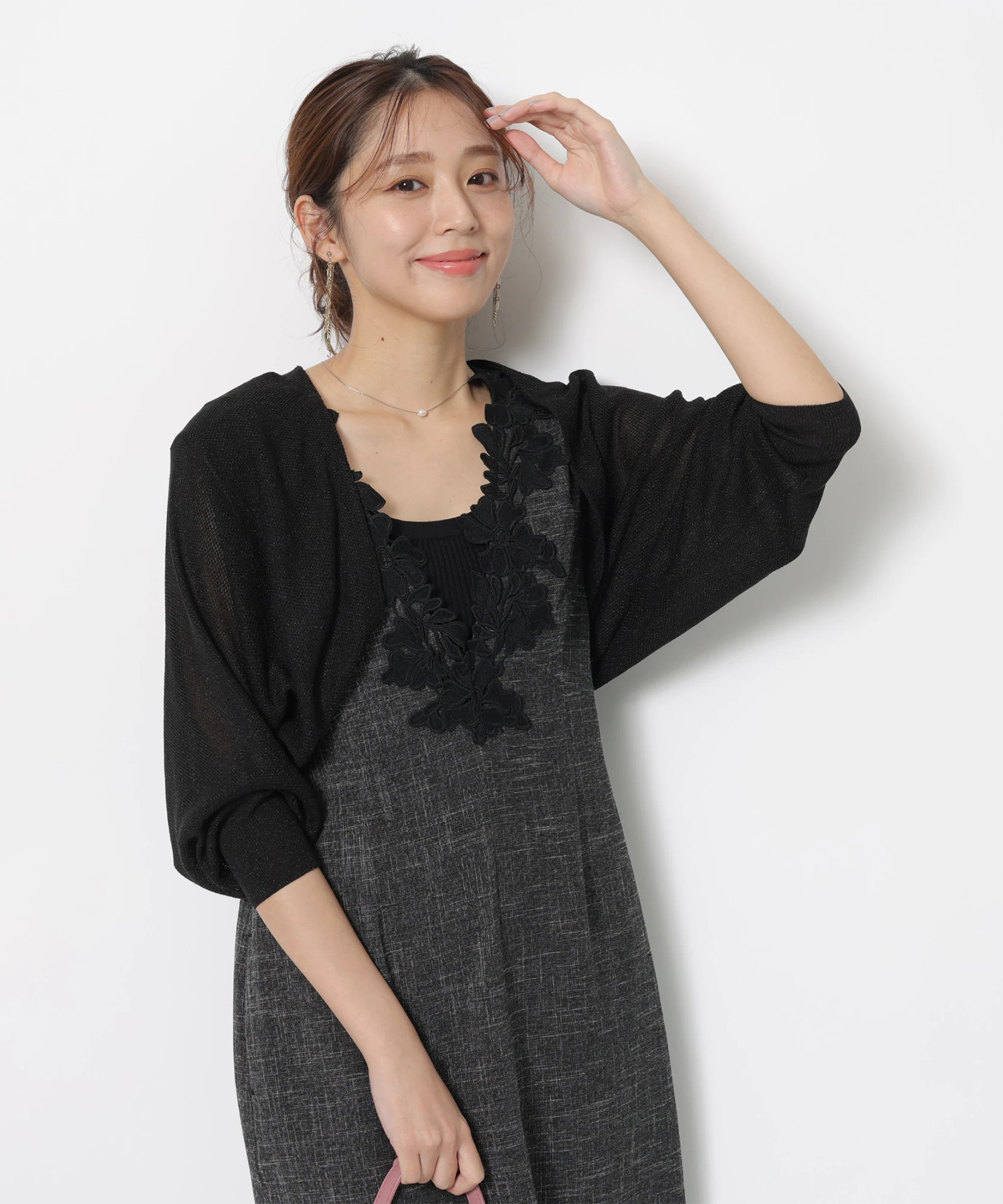 JUSGLITTY - 新品♡ ジャスグリッティー ボレロカーデ