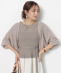 新品未使用タグ付き JUSGLITTY シャイニーカノコボレロ 白 シャイニーカノコボレロ | カーデ | JUSGLITTY（ジャス
