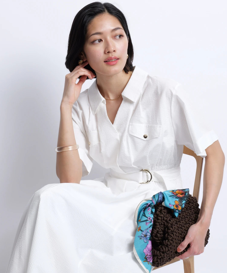 シャーリングシャツワンピース | ワンピース | JUSGLITTY