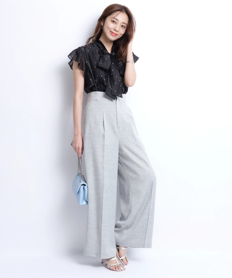 サス付リネンライクワイドパンツ | パンツ | JUSGLITTY（ジャス  