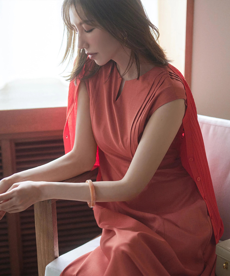 スキッパーネックシアーカーデ | カーデ | JUSGLITTY（ジャス