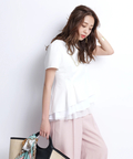 レイヤードカットチュニック | Tシャツ・カットソー | JUSGLITTY