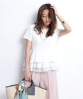レイヤードカットチュニック | Tシャツ・カットソー | JUSGLITTY