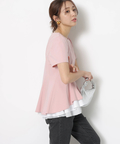 Arpege story限定】レイヤードカットチュニック | Tシャツ