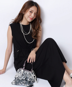 ジャスグリッティー JUSGLITTY ウォッシャブルAラインワンピース