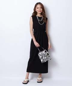 JUSGLITTY(ジャスグリッティー) |[WEB LIMITED]ドロストカットワンピース