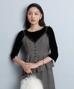 JUSGLITTY(ジャスグリッティー) |シアーベロアトップス