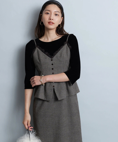 JUSGLITTY(ジャスグリッティー) |シアーベロアトップス