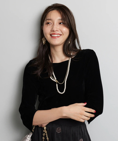 JUSGLITTY(ジャスグリッティー) |シアーベロアトップス