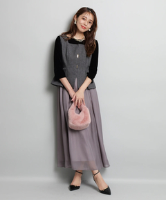 JUSGLITTY(ジャスグリッティー) |シアーベロアトップス