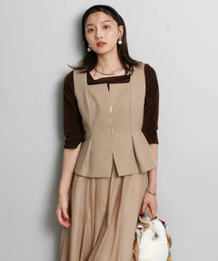 JUSGLITTY(ジャスグリッティー) |シアーベロアトップス