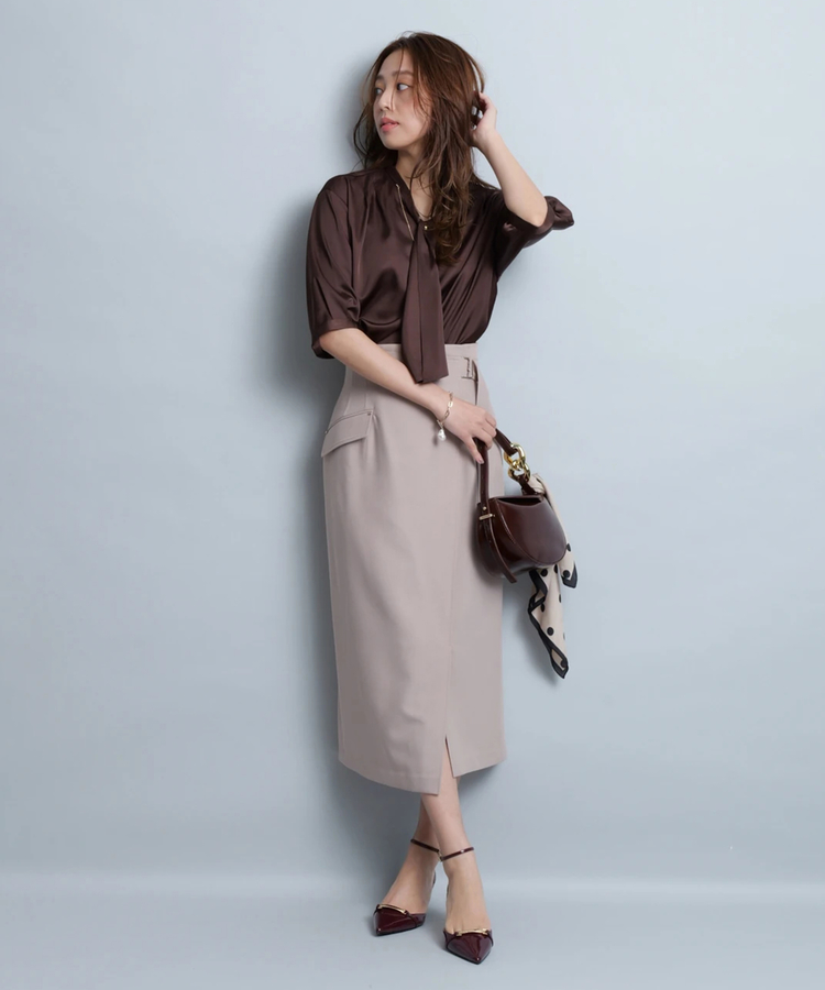 JUSGLITTY タイトスカート 新品 ラップデザインタイトスカート | スカート | JUSGLITTY（ジャス