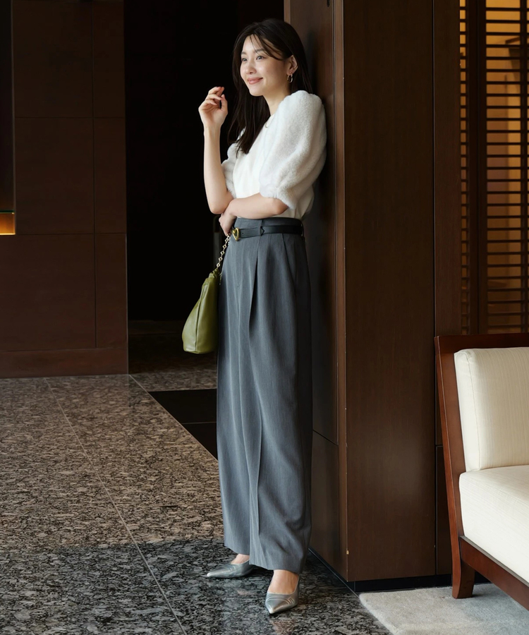 ジャスグリッティー　ワイドパンツ 新品 ハートベルト付ワイドパンツ | パンツ | JUSGLITTY（ジャス