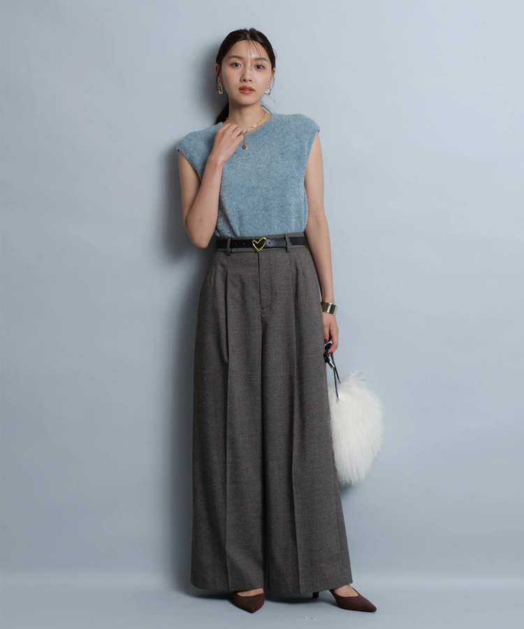 ハートベルト付ワイドパンツ | パンツ | JUSGLITTY（ジャス