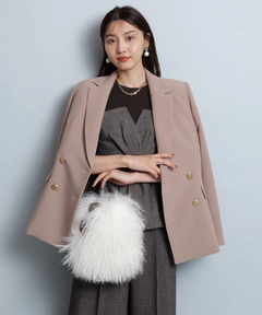 JUSGLITTY(ジャスグリッティー) |ツイストビスチェドッキングニット