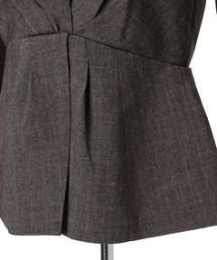 JUSGLITTY(ジャスグリッティー) |ツイストビスチェドッキングニット