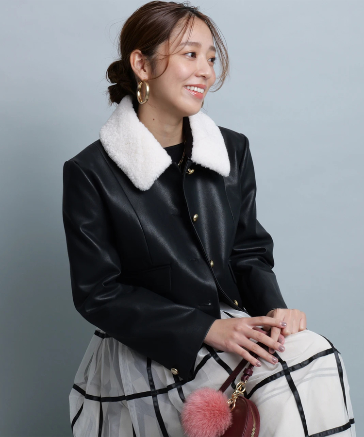 クロップドジャケット | ジャケット | JUSGLITTY（ジャスグリッティー