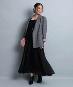 JUSGLITTY(ジャスグリッティー) |チェックテーラードジャケット