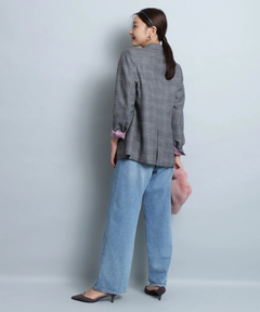 JUSGLITTY(ジャスグリッティー) |チェックテーラードジャケット