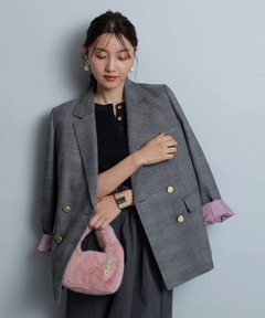 JUSGLITTY(ジャスグリッティー) |チェックテーラードジャケット