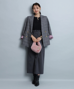 JUSGLITTY(ジャスグリッティー) |チェックテーラードジャケット