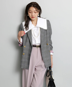 JUSGLITTY(ジャスグリッティー) |チェックテーラードジャケット